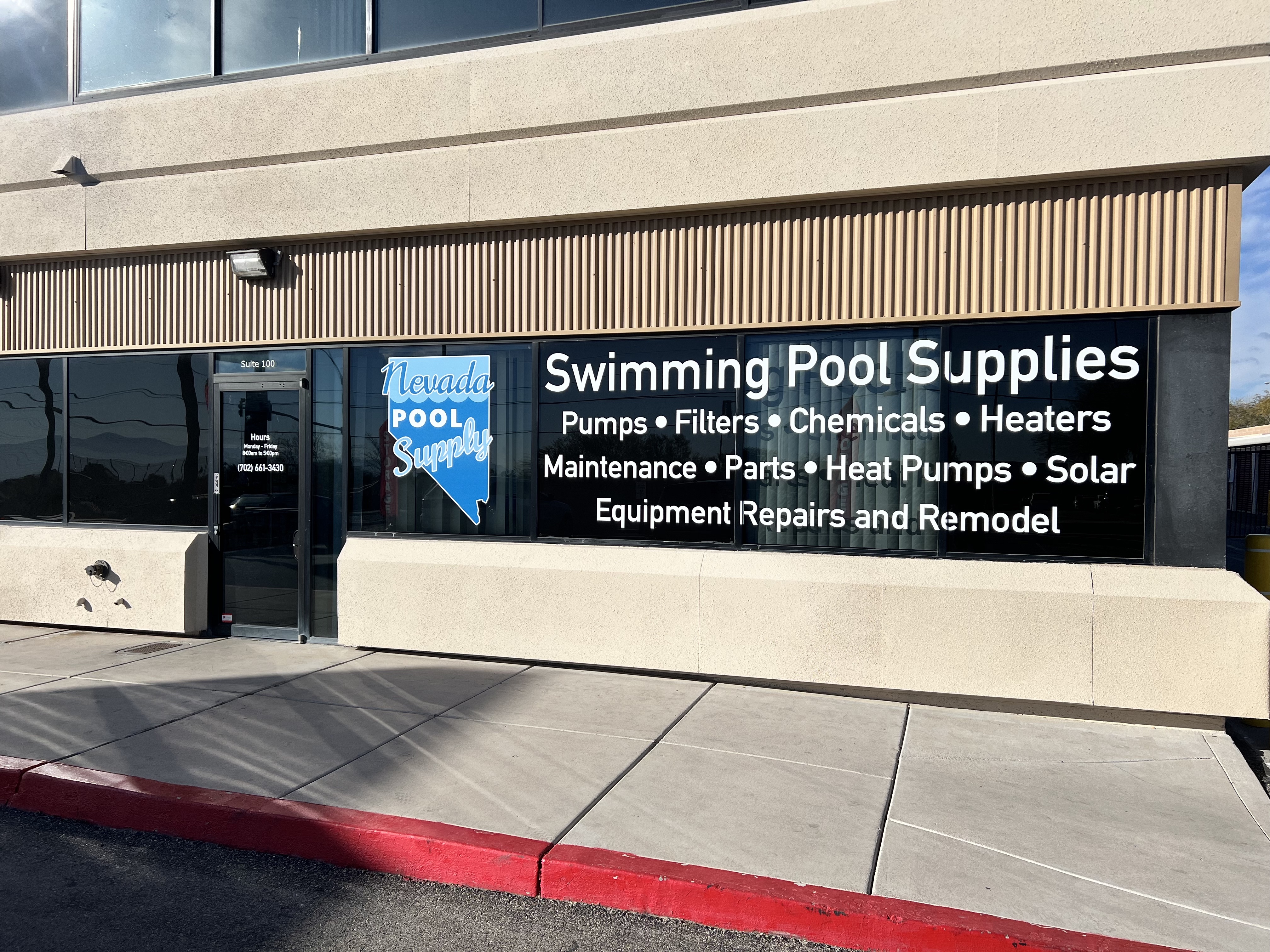 Nevada Pool Supply Building